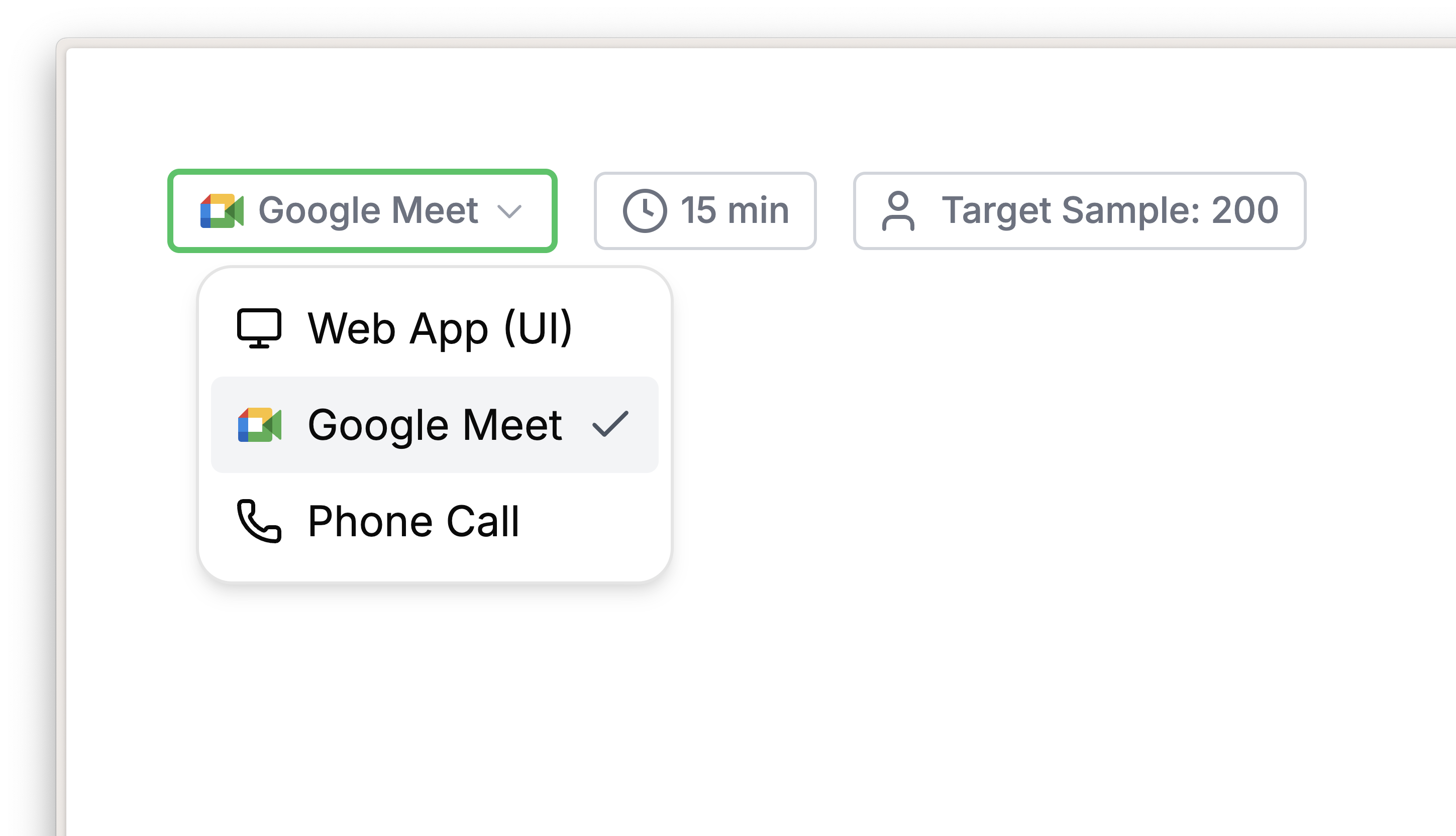 Interview your participants